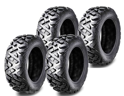 WANDA Set of 4 Sport ATV Tires 19x7-8 19x7x8 4PR Big Horn Style