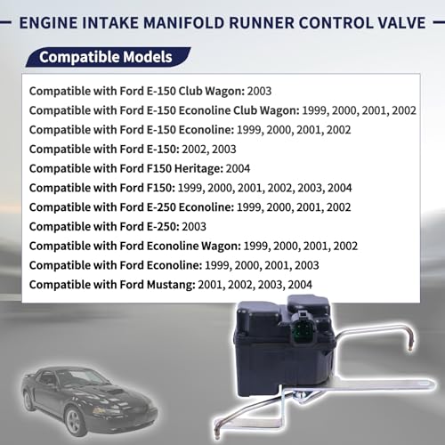 Magimaker Engine Intake Manifold Runner Control Valve 2L3Z-9J559-AB XL3Z-9J559-BA Compatible with Ford F-150 E-150 E-250 Econoline Mustang 1999 2000 2001 2002 by Magimaker - Used condition - Image 2