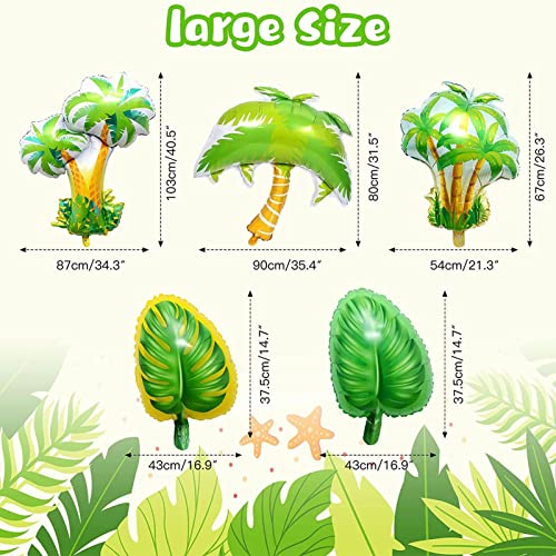 Balão Folhado Palmeira, Balões para Casamento | Balão Folha Palmeira para Aniversário Casamento Verã