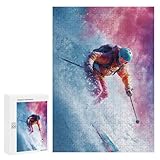 【Taille et matériau】Taille du puzzle en bois: 300pcs (38x26cm)；500pcs (52x38cm), 1000pcs (75x50cm); Taille du puzzle en papier: 38x26cm/1000pcs. Recommandé pour adultes et enfants de 12 ans et plus.