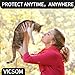 VICSOM 4 Pack Flea and Tick Collar for Cats, 32 Months Treatment, Waterproof Adjustable Kitten Flea Collar, Flea Prevention, Black