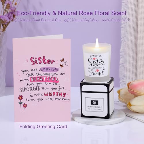 Gifts for Women Basket Set of 6, Christmas Mothers Day Birthday Gifts for Mom Grandma Sister Daughter - Image 6