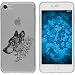 Produktbild PhoneNatic Case kompatibel mit Apple iPhone 7/8 / SE 2020 Silikon-Hülle Floral Wolf M3-1