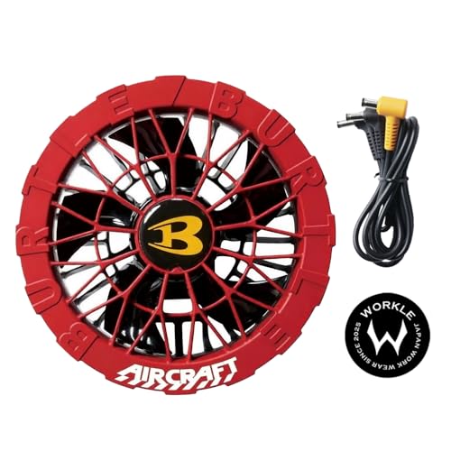 [���[�N��] �o�[�g�� BURTLE 2026�N �t�� 30V �� �t�@�� �G�A�[�N���t�g �f�o�C�X �􂦂� 120���b�g�� ��ƕ� ��ƒ� �I���W�i���X�e�b�J�[�t�� AC10-1 AC10-2 (70.�X�p�C�_�[���b�h, F)