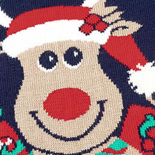 Children's Cartoon Sweater Toddler's Xmas Crewneck Pullover Christmas Sweater for Boys Girls Christmas Sweater4