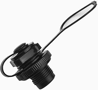 FUBESK Air Valve Inflatable Boat Spiral Air Plugs One-way Inflation Replacement Screw Boston Valve For Lay-Z-Spay Air Cap Screw Inflation Valve Bed Matress Boat Toy Hot Tub 22mm