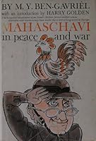 Mahaschavi in peace and war;: [novel] B0007E2MXM Book Cover
