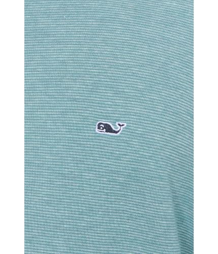 Image of vineyard vines, Mens, Saltwater 1 /4 Zip, Lowcountry Loden, S