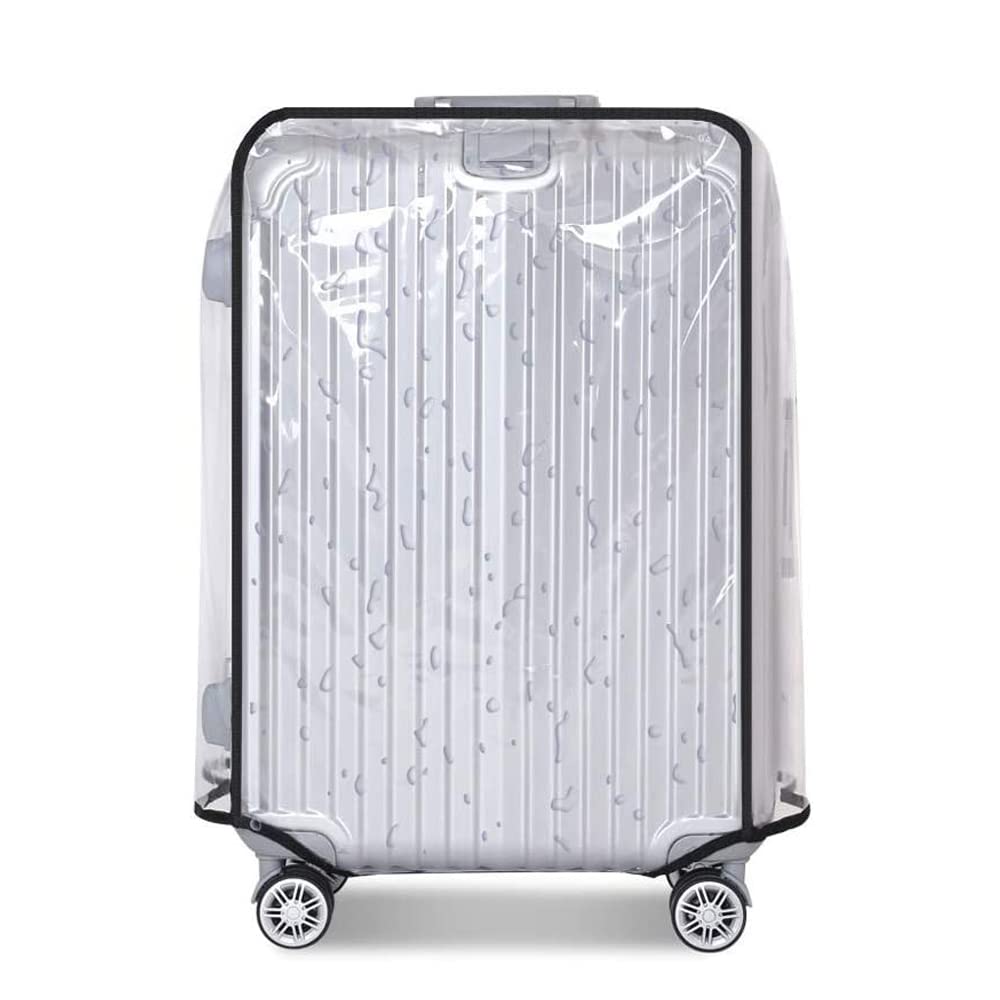 Zertylre Luggage Cover Suitcase Protector Cover Travel Luggage Sleeve PVC Protector Cover (28inch)