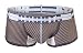 Croota Mens Underwear, Low-Rise Boxer Brief, Multi-Colored Waistband, FF01M