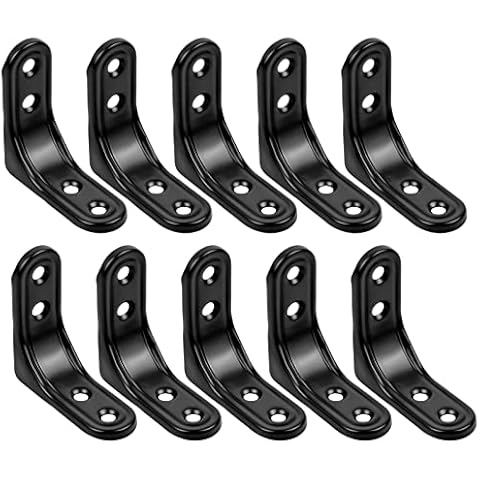 10 PCS Metal L Brackets for Furniture Cover