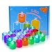 ELlight 24 PCS (2 Dozen Pack) Battery Operated Candles Flameless LED Tealight Candles Votive Style Romantic Date, Multi Color Light