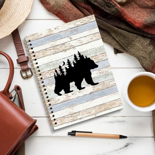 Libreta de oso para regalo de cumpleaños diario de naturaleza 2