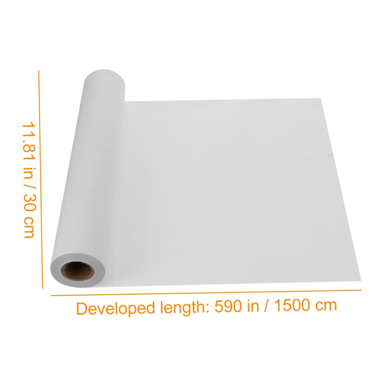 Veemoon Drawing Paper Roll 2 Packs White Sketch Paper Rolls for Boys and Girls