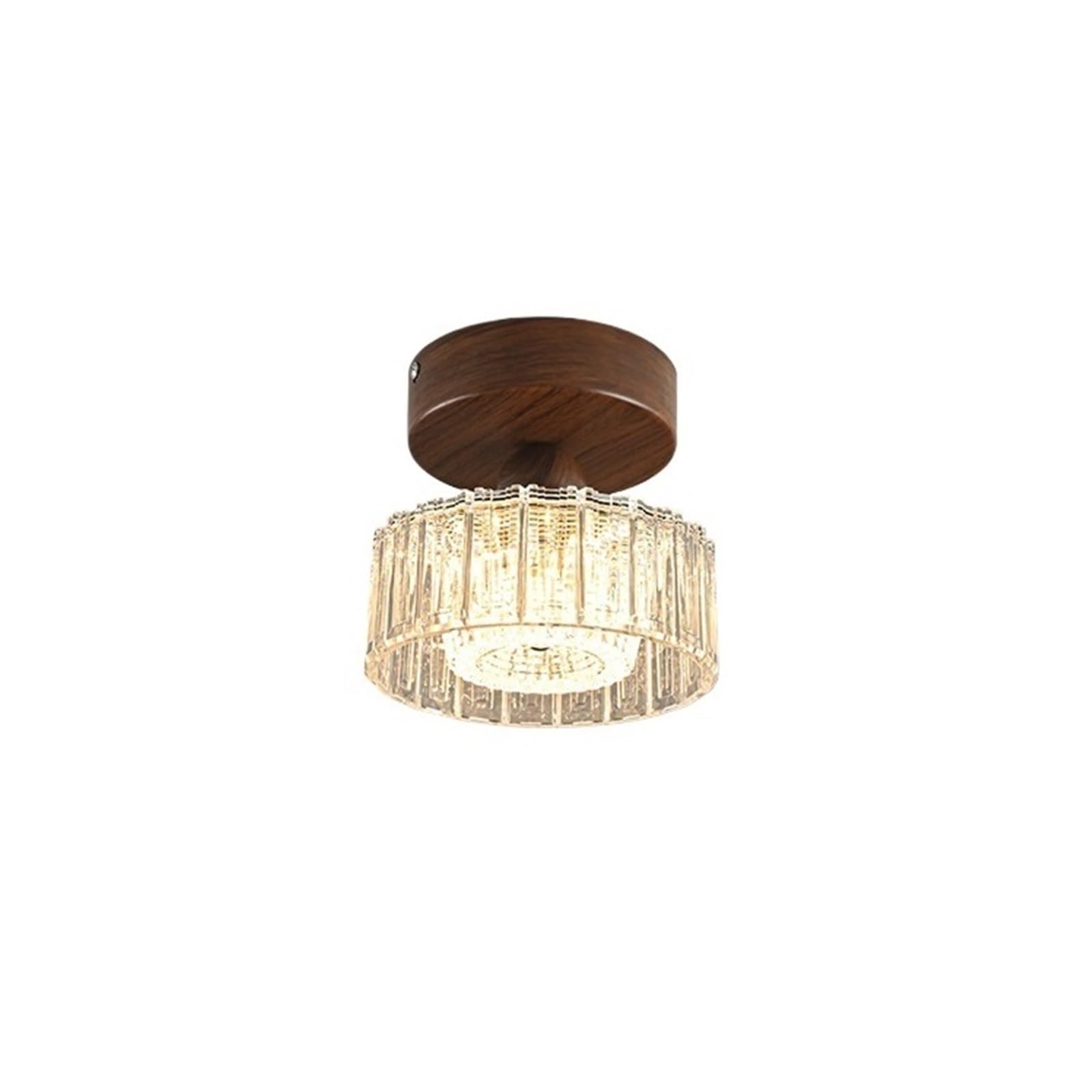 gC3sJ7wn6b Ceiling Lights for Bedroom Aisle Corridor Lamp Retro Walnut Wood Grain Luxury Entrance Hall Balcony
