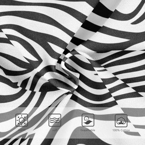 ODAWA Stripe Black White Soft Cotton Toddler Underwear Tagless 2T Boys Underwear3