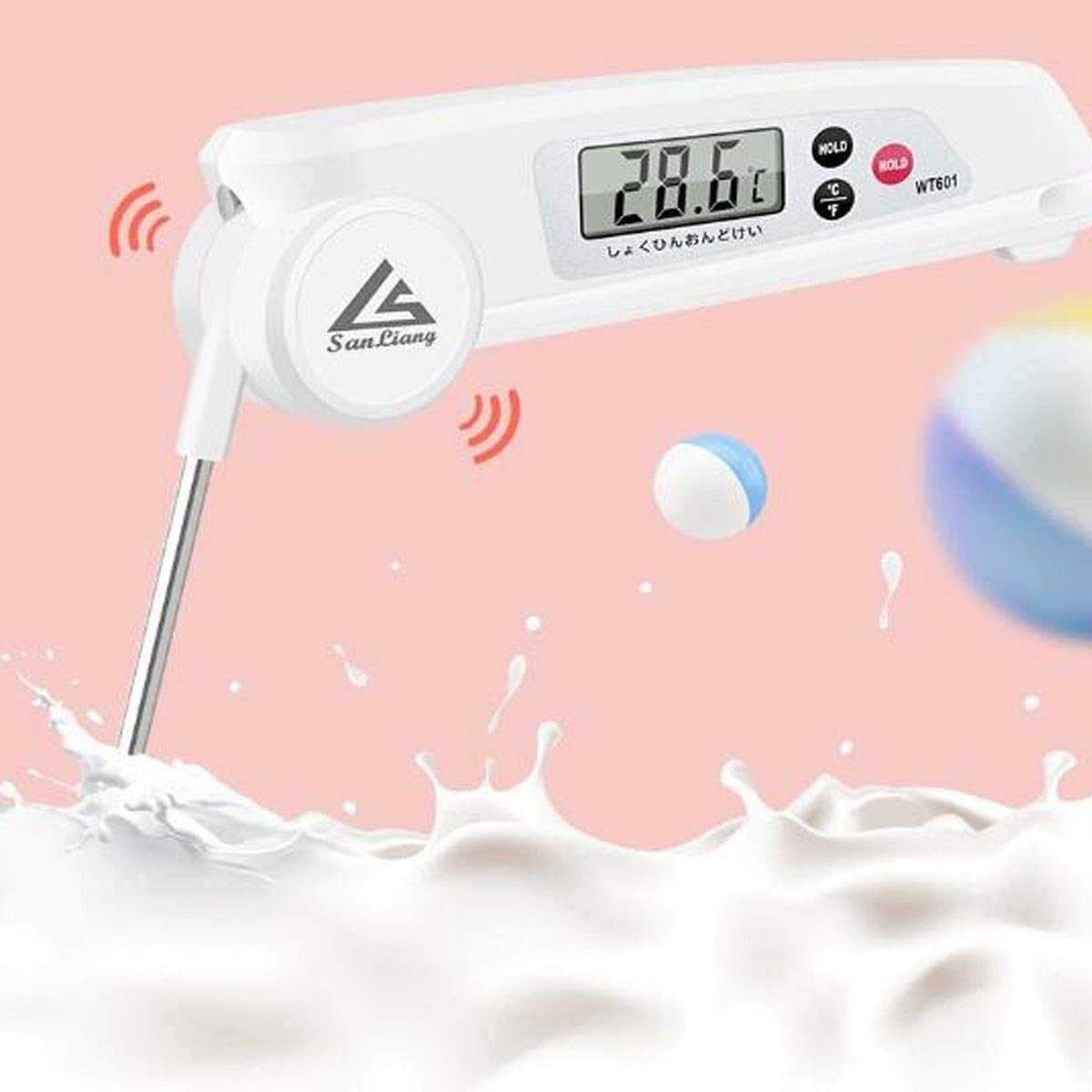 XINGYU Termómetro, termómetro de Cocina, medidor de Temperatura del Agua, Temperatura del Aceite, termómetro de Alta precisión para Cocina, termómetro de sonda para Hornear con temperatur