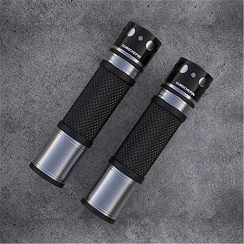 Poignées de moto antidérapantes 22mm pour éliminer les vibrations