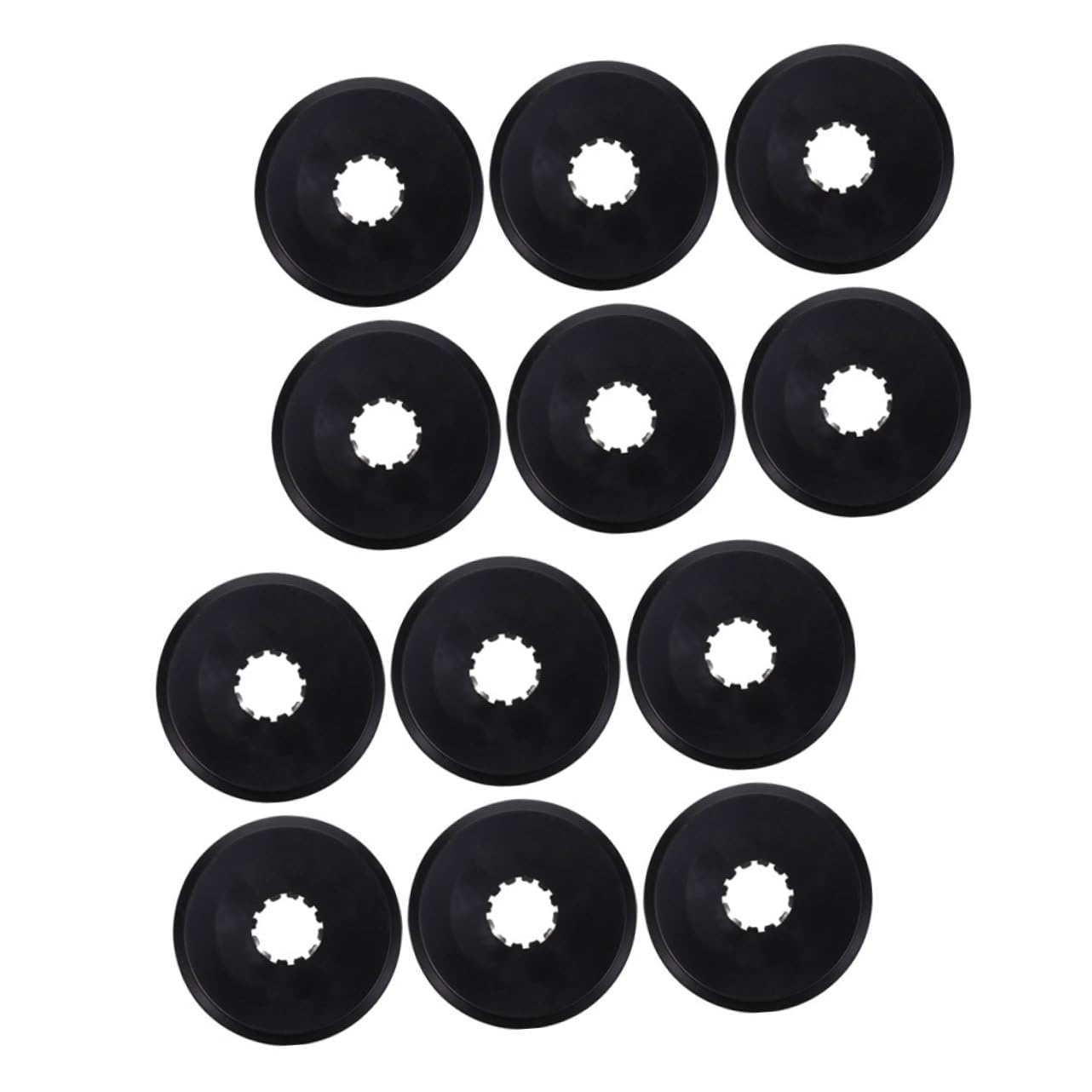 VANZACK 12Pcs Mountain Bike Protector Durable Flywheel Guard for Rear Derailleur Sprocket Protection Lightweight Bicycle Wheel Covers for Outdoor Cycling