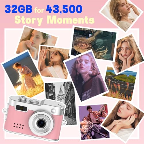 Keychain Camera, 1080P Y2K Vibe Camera, 8GB Card, 80 Min Record, Pocket-Sized Birthday Gift for Best Friends, Travel & Campus Life by Cfulan - Used condition - Image 2