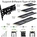 ACTIMED M.2 NVMe to PCIe Adapter, Aluminum Heat Sink, Supports 2230/2242/2260/2280 SSDs, PCIe X1 Interface, Compatible with Windows and Mac OS