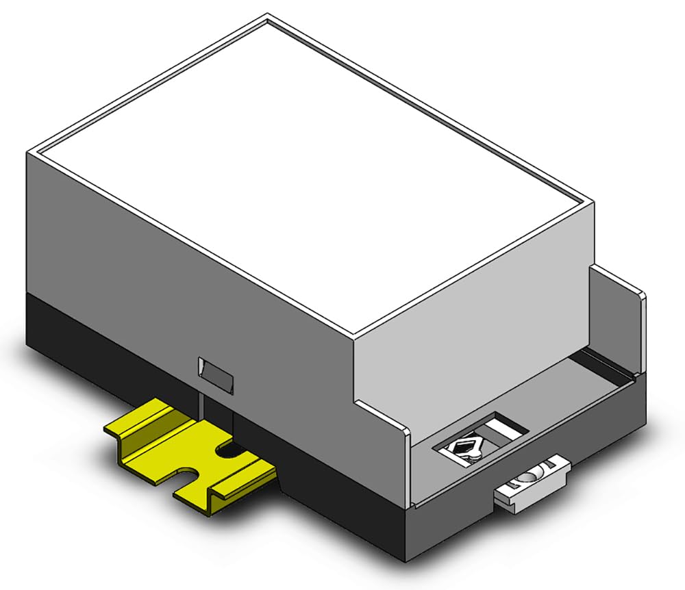 Gaurang Din Rail Enclosure 110*70*48.55mm for Electronic Home Automation PLC Switch box industrial boxes electrical box ABS enclosure Din Rail Enclosure Control Box (CEB-70-01 Without Ventilation) 4