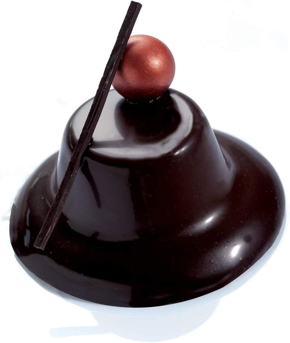 FP 1278 Flexipan Origine Crown Muffin Pan, 12 Cavities, Black, Silicone-coated Fiberglass