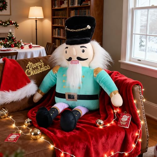 Lanpn Weihnachtskissen, Nussknacker Kissen Weihnachts Kissen...