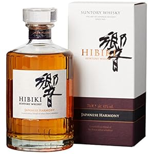 Suntory Whisky Hibiki Japanese Harmony, mit Geschenkverpackung, sanfter langanhaltender Nachgeschmack, 43% Vol, 1 x 0,7l