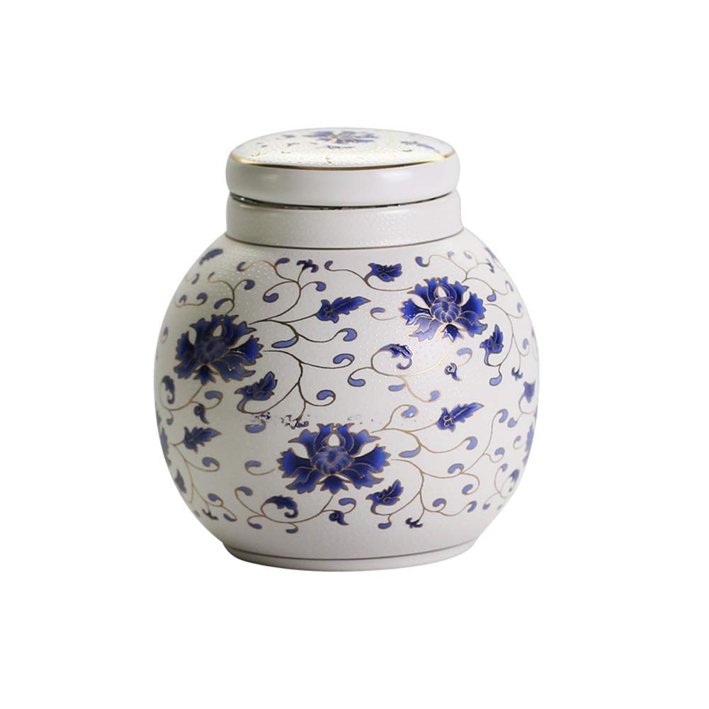 Urne funéraire en céramique artisanale scellée pour cendres humaines ZHAOZHAO