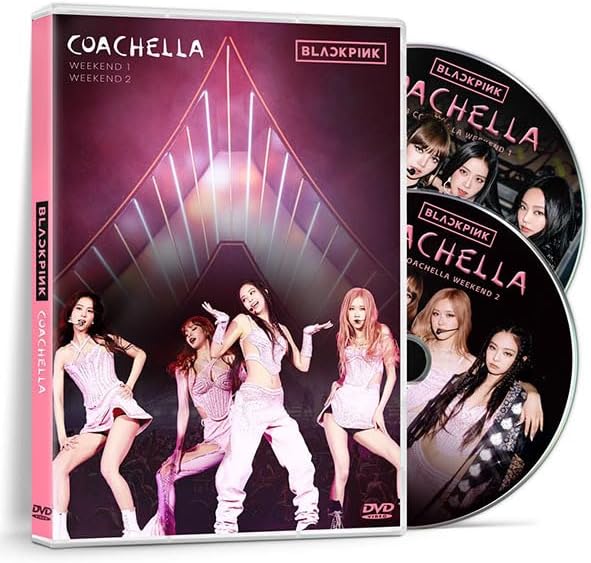 BLACK PINK 全18曲を収録した2枚組 Coachella 4枚の写真が含まれています [並行輸入品]
