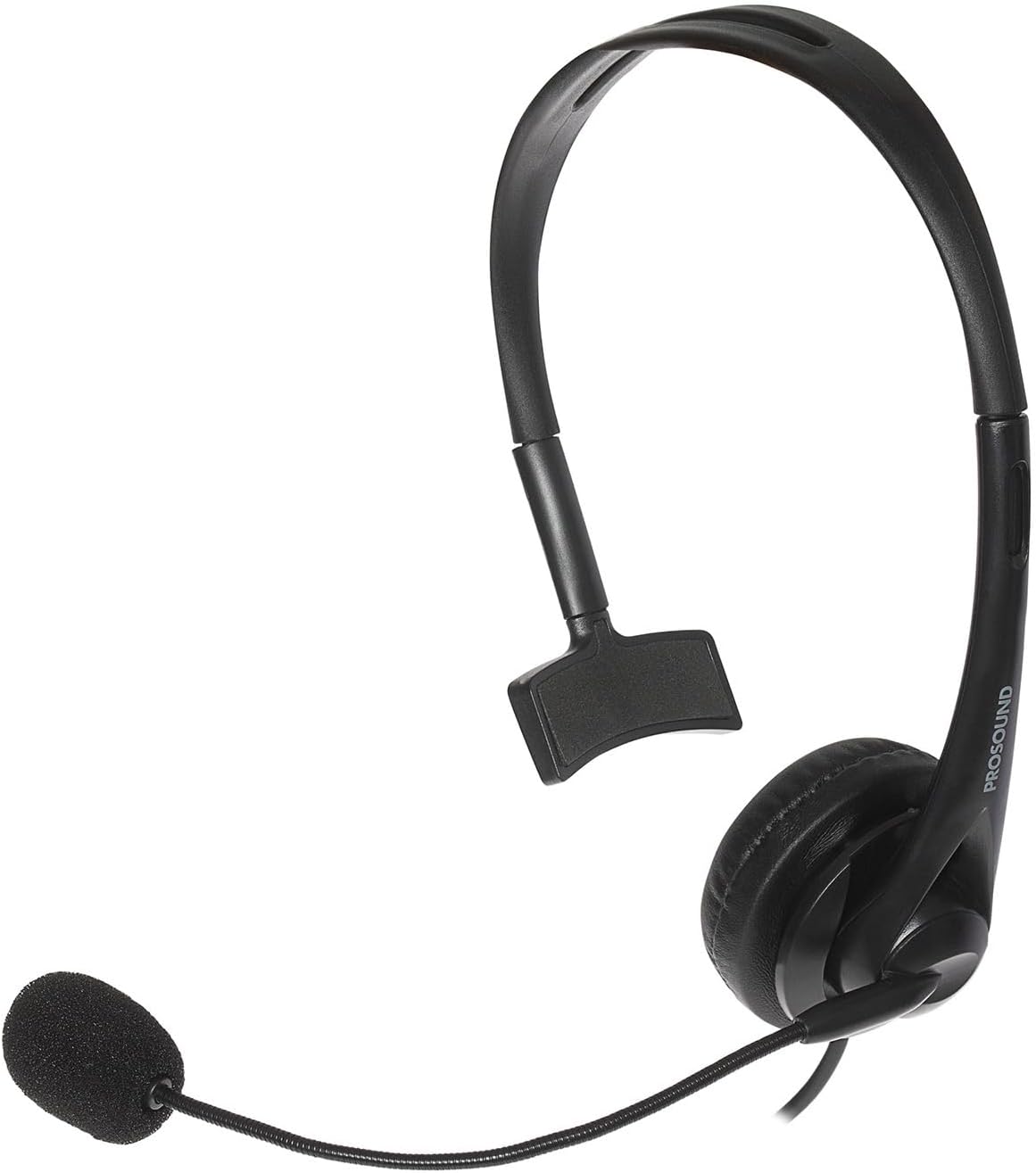 PROSOUND Wired Office USB A Headset, Single Ear Mono Stereo Telephone Headphones for PC/Laptop/Chromebook, Teams, Zoom, business meetings, call centers, online class, work