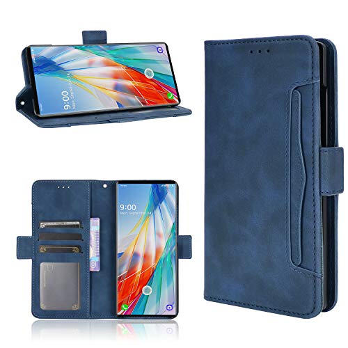 Housse LG Wing 5G luxe en cuir PU offrant une protection à 360 degrés raffinée