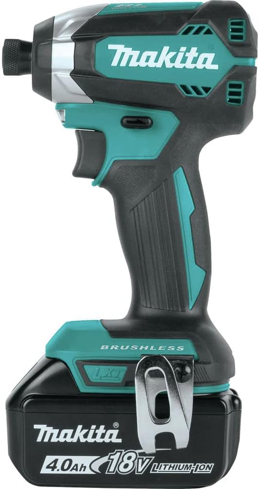 Makita XT269M 18V LXT Lithium-Ion Brushless Cordless 2-Pc. Combo Kit (4.0Ah), Blue - Image 2
