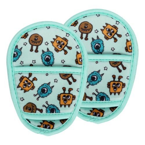 Image of 2 Pack Crotch Area Pad for Stroller, Universal Pram Belt Cushion for Kids