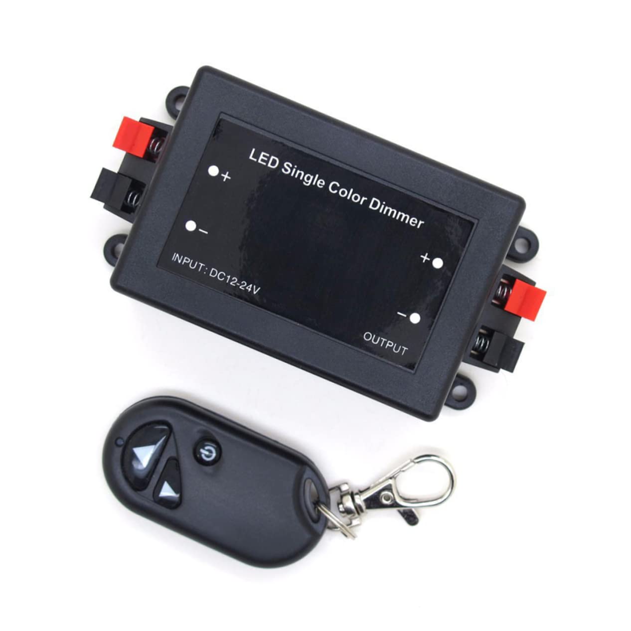 UKCOCO Controlador de Atenuación de Luz Led de 3 Piezas 12 V- V con Atenuación Digital Remota para Ajuste de Brillo Control Remoto de 3 Botones