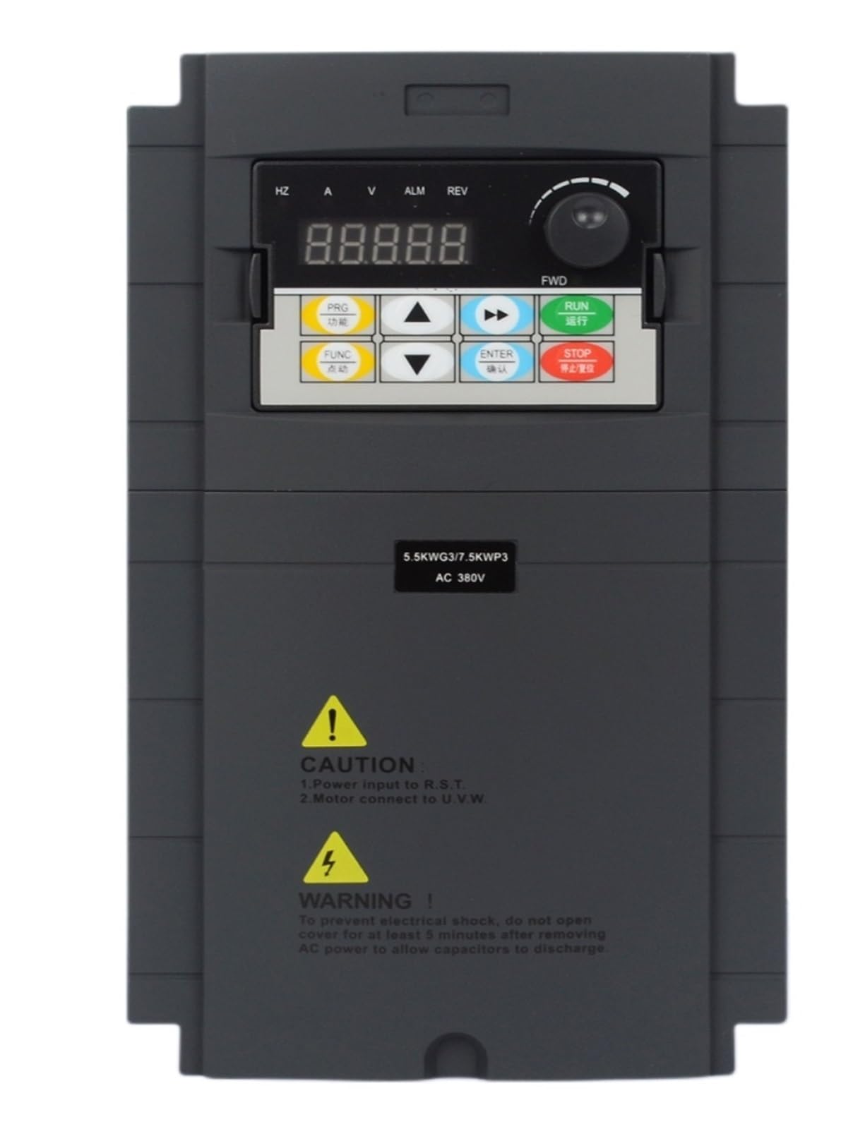 CVFRDD VFD 7.5KW 11KW 3000Hz High-performance Vector Type Frequency Converter AC380v Three-phase Motor Frequency Converter(320-380V-7.5KW)