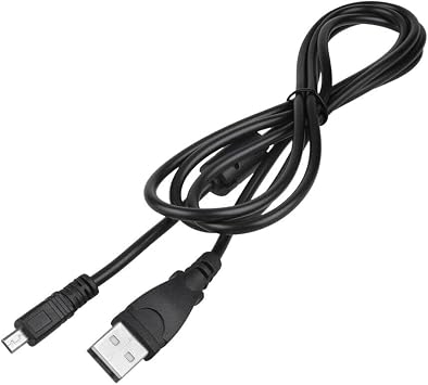 USB Cable for Panasonic Camera Lumix DMC-FP1 DMC-FS42 DMC-FX55 DMC-TS10