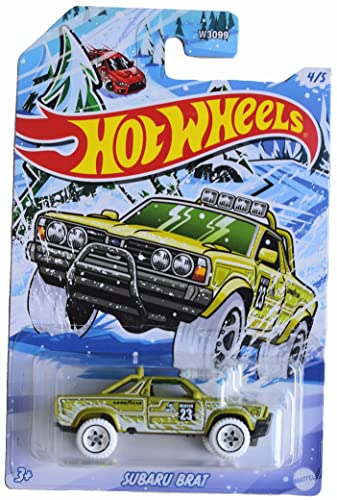 Hot Wheels Subaru Brat, 2023 Holiday miniatura 1