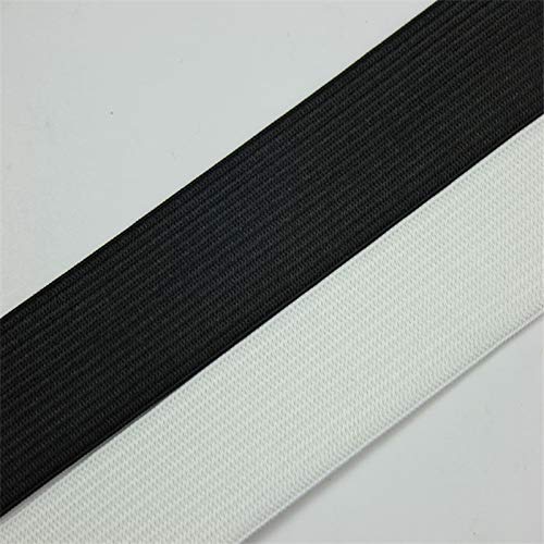 HQdeal Élastique Couture 6mm X 64m Bande Elastique Couture, Elastique à