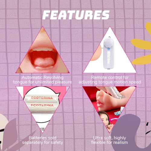 Onahole Intimacy Vibrating Tongue Adult Doll Toy Reusable Compact Hole Back Anime Masturbator Heat Handheld Intense Stimulating Adult Ahegao JAV Idol Mio Kimishima OH-AV-034 image_3