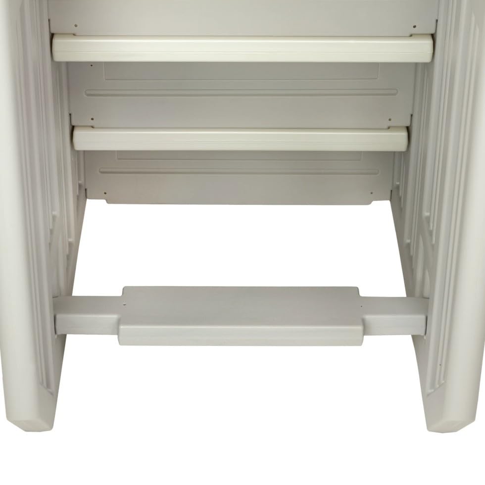 Escalera para piscina con peldaños antideslizantes Gris Perla miniatura 5