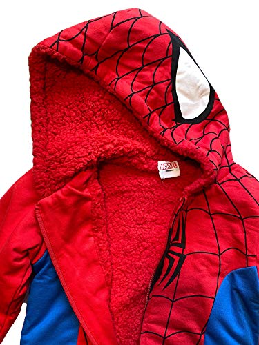 Marvel Spider-Man Little Boys Sherpa Fleece Hoodie4