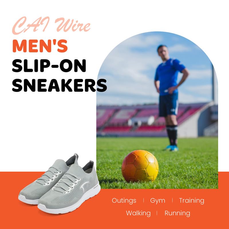 Mintra Sports Mens CAI Wire Sneakers (Black/White, us_Footwear_Size_System, Adult, Men, Numeric, Medium, Numeric_12)