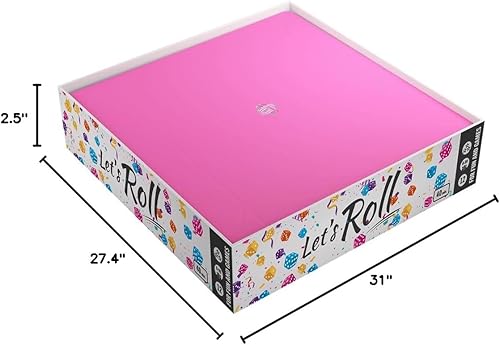 Miniatura 5 de Bandeja magnética para dados - Toma el control de tu rollo! Bandeja de dados compacta y versátil para juegos de mesa y juegos de mesa, forma