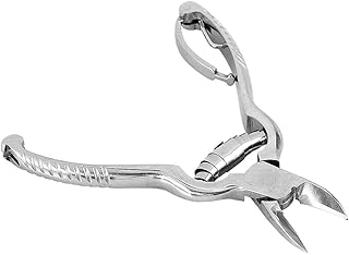 Cortador de unhas para manicure, ferramenta profissional de pedicure, ferramenta de dedo do pé para cutículas e unhas do pé, ranhura para unhas para aparar pele morta