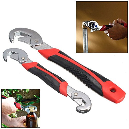 Am-Tech K1425 Self Adjusting Wrench Set (2 Pieces)