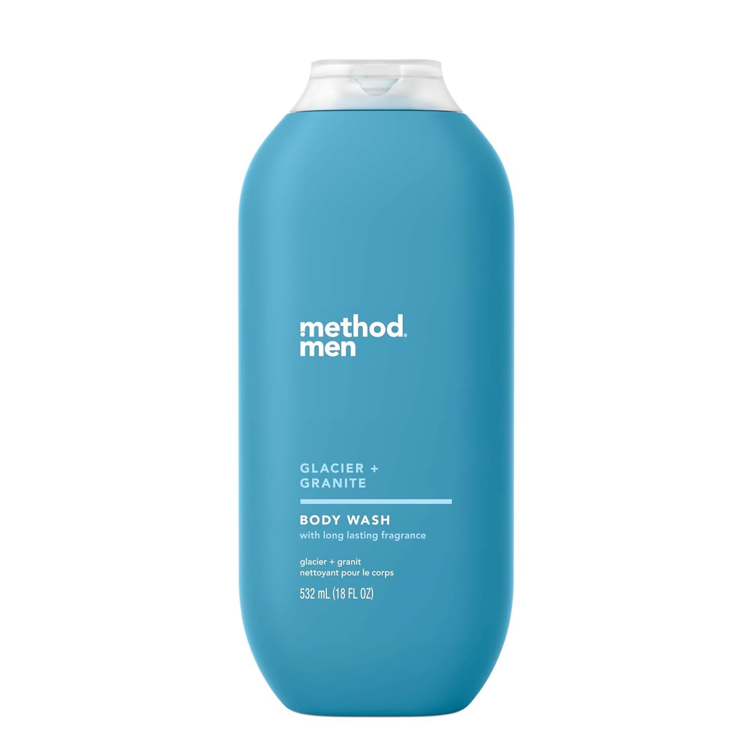Method Men Body Wash, Glacier + Granite, Paraben and Phthalate Free, 18 fl oz (Pack of 1) Method Men Body Wash, Glacier + Granite, Paraben and Phthalate Free, 18 fl oz (Pack of 1)