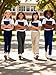 Bienzoe Girls School Uniform Pant: Kids Adjustable Waist Durable Straight Leg Dress Trouser Khaki 10