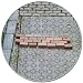 Produktbild modellbahn-exklusiv Juweela 28146 - Straßenpflaster Gehwegpflaster rot Mix, 10.000 Stück, Spur H0, 1:87